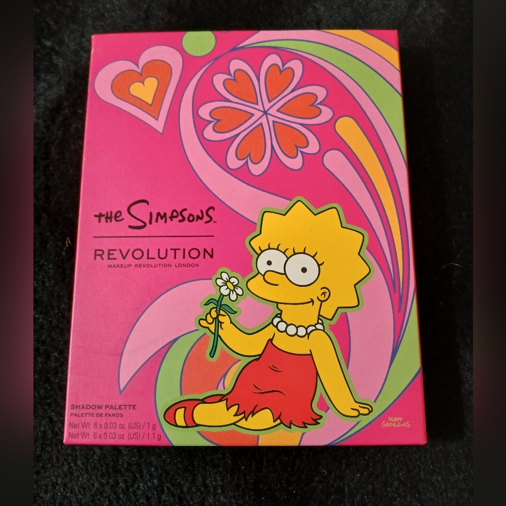 Revolution Makeup The Simpsons Eyeshadow Palette NEW